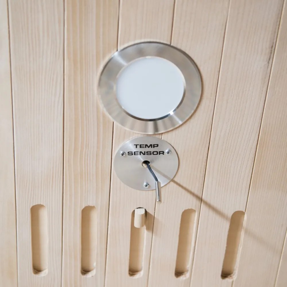 Sauna DeLuxe 2223 Carbon BT, sötétbarna
