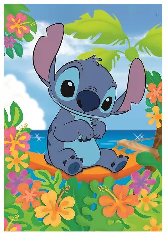 Disney Lilo és Stitch, A csillagkutya Tropical 104 db-os puzzle Clementoni