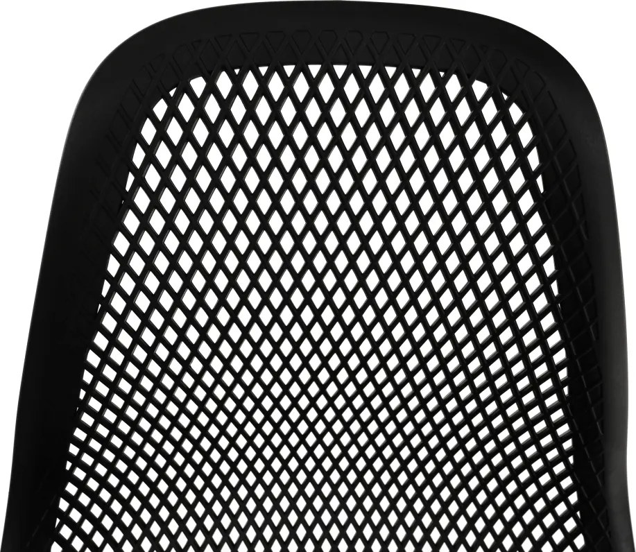 Étkező szék, fekete, TEGRA TYP 2