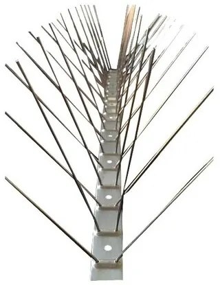 Rozsdamentes acél madárriasztó tüskék, 50 x 10 cm