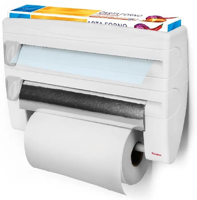 Többfunkciós konyhai adagoló és tartó polc, hossz 38 cm - Metaltex