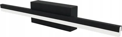 Fürdőszobai Fali Lámpa 9W Led Lámpa Tükör Szekrény Kép Fekete Fém