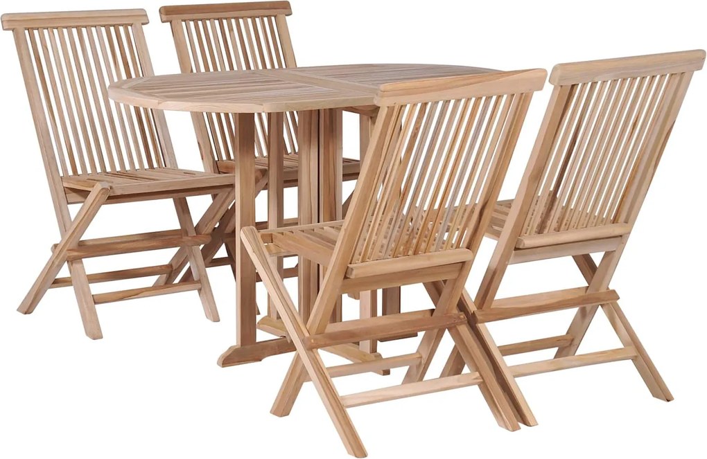 vidaXL Bútor szett 5 pcs Barna