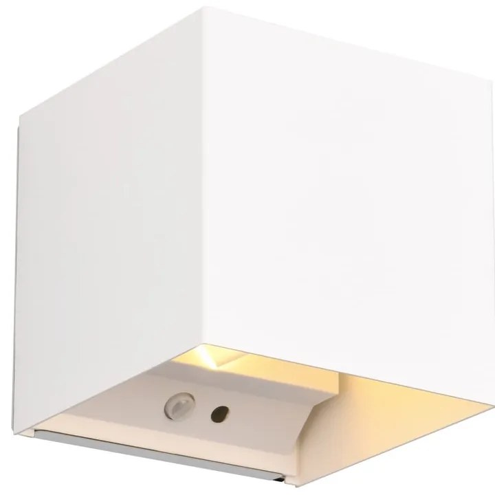 LED fali kültéri lámpa mozgásérzékelővel (magasság 10,5 cm) Talent – Trio