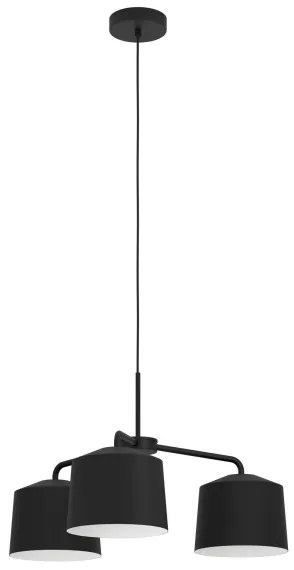 Eglo 900446 - Csillár zsinóron CAGUANES 3xE27/40W/230V