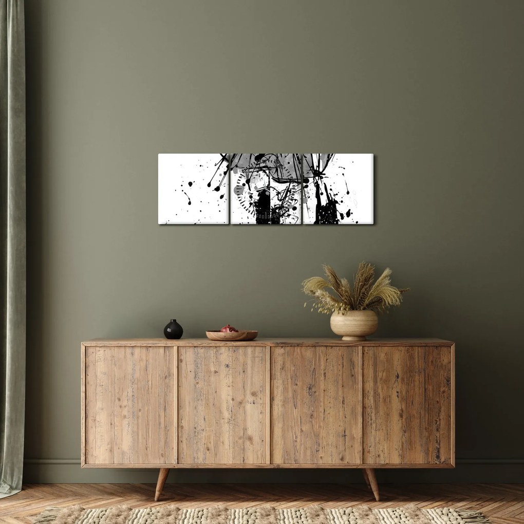 Kép - Divatbemutató (órával) (90x30 cm)