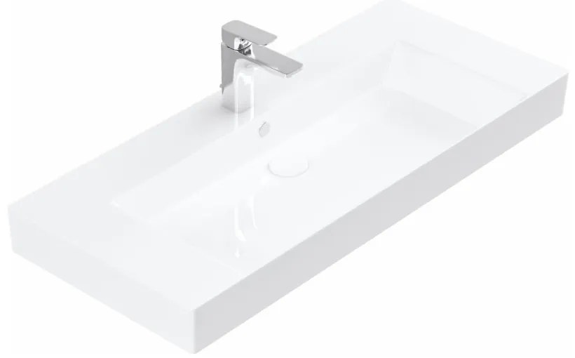 Sanovit STANCE - porcelán mosdókagyló - 100 x 45,5 cm