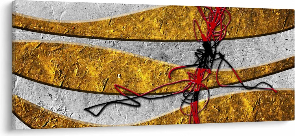 Absztrakt kép (120x50 cm)