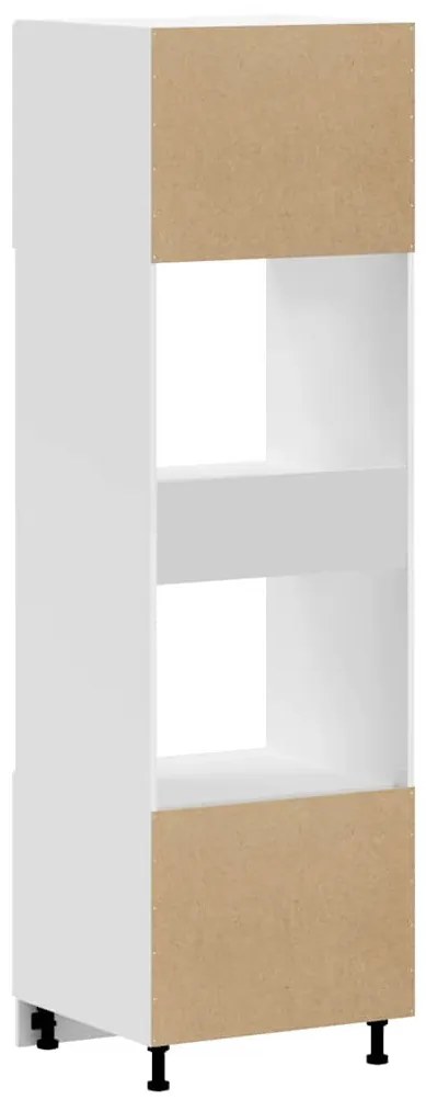 Lucca 2 db fehér szerelt fa sütőszekrények