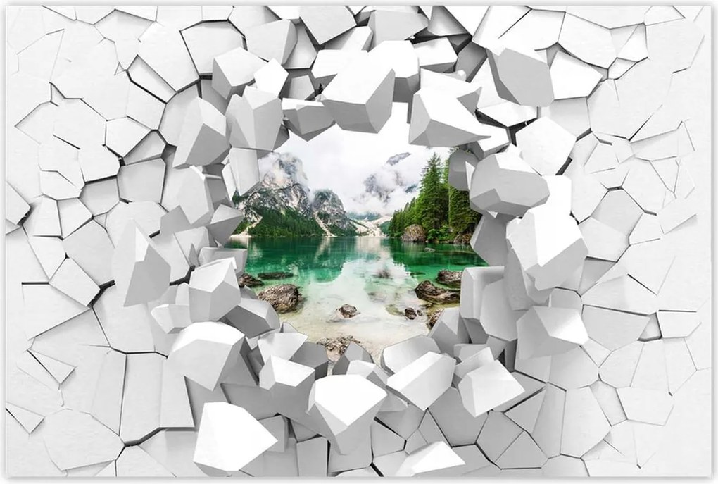 Poszterek 90x60 Hegyi tó