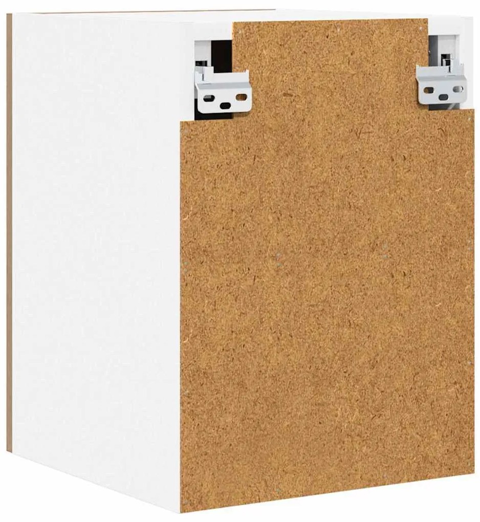 Függő szekrény polcokkal Riga 2 pcs Artisan tölgy és fehér