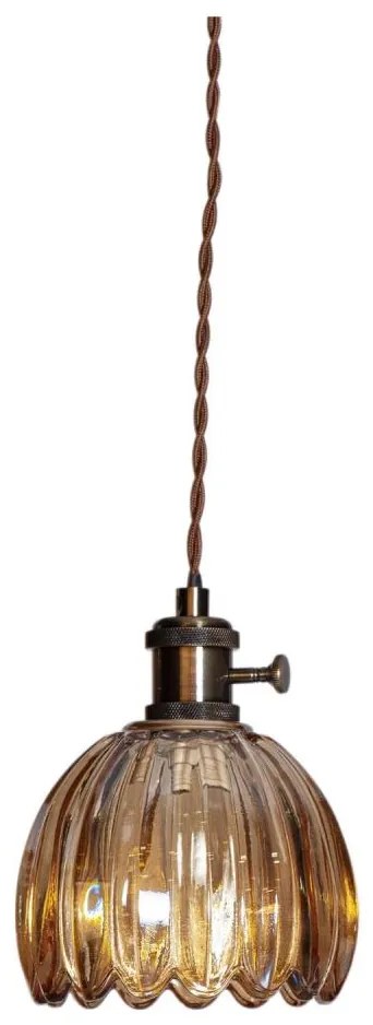 Cottex 8400100-5503 - Kábeles csillár NORA 1xE14/5W/230V barna