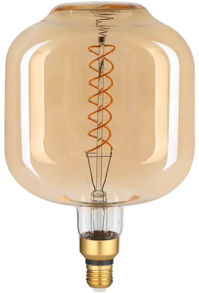 Avide LED Jumbo Filament Ross Amber dimmelhető fényforrás, 8W E27, 2400K, 500 lm
