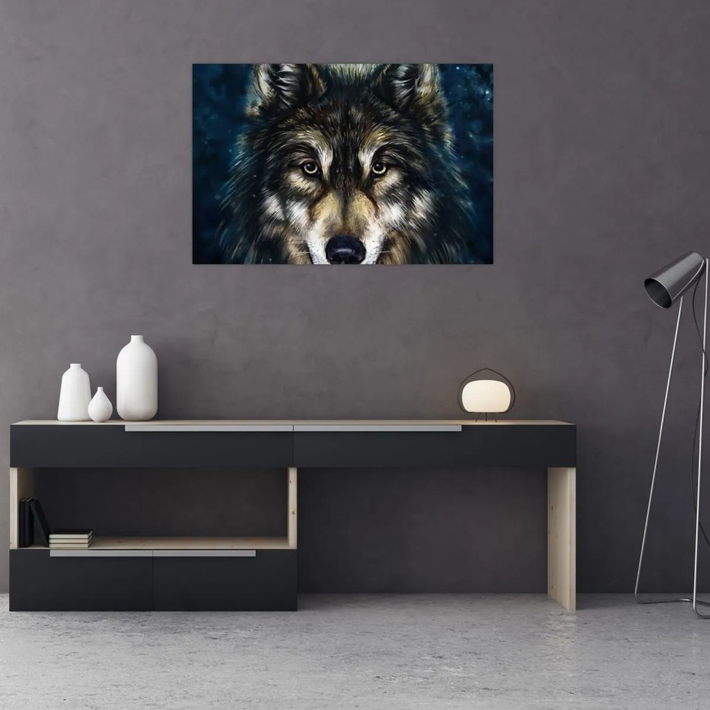 Kép - Wolf (90x60 cm)