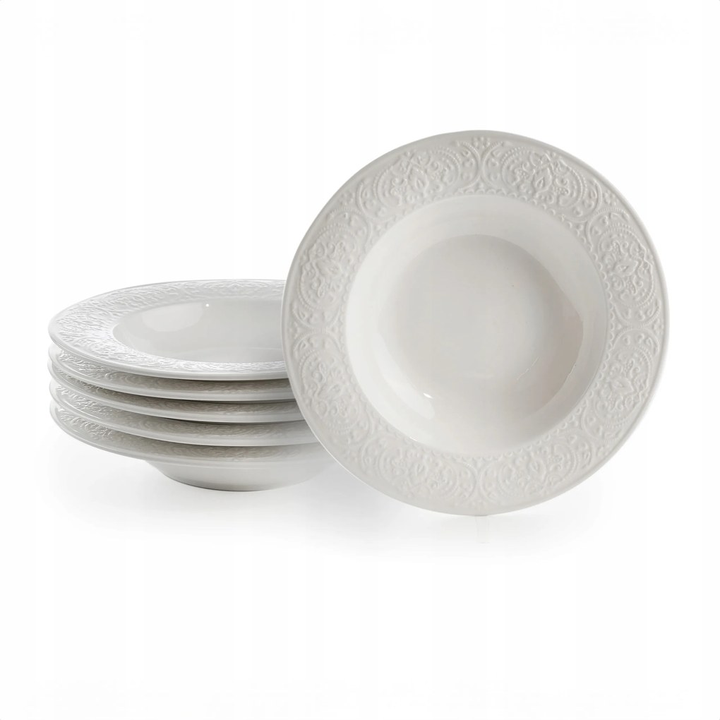 Mélytányér leveses tésztához 22cm Tudor England 6 személyes szett 6 db