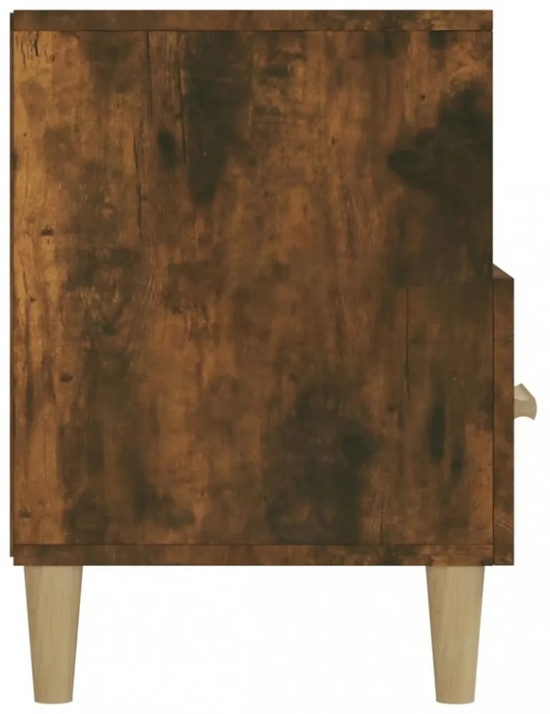 füstös tölgy színű szerelt fa TV-szekrény 102 x 36 x 50 cm