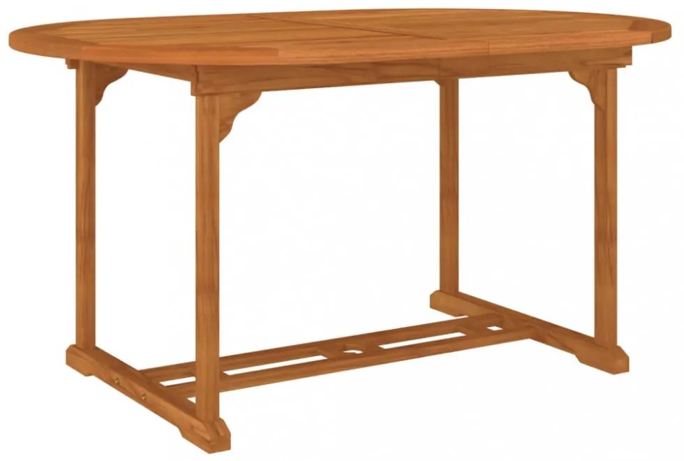 tömör eukaliptuszfa kerti asztal 200 x 100 x 75 cm