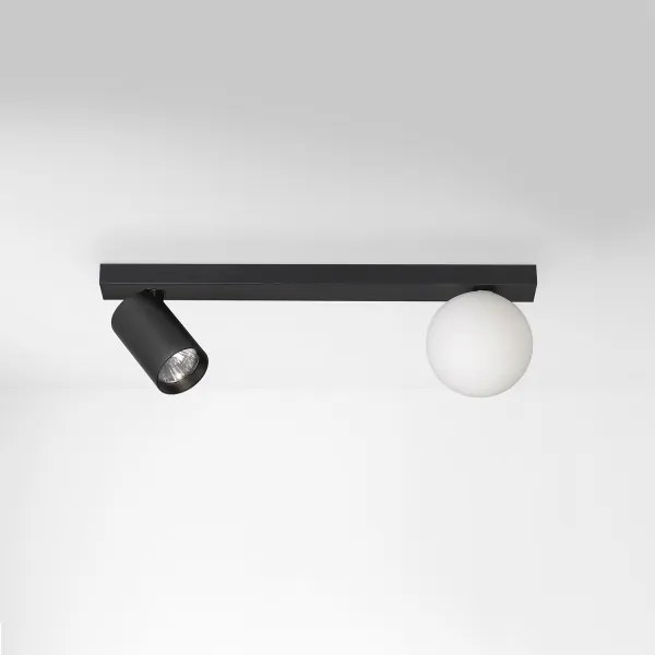 BRILAGI - SELE BALL spotlámpa 1xGU10/30W/230V + 1xG9/10W fekete