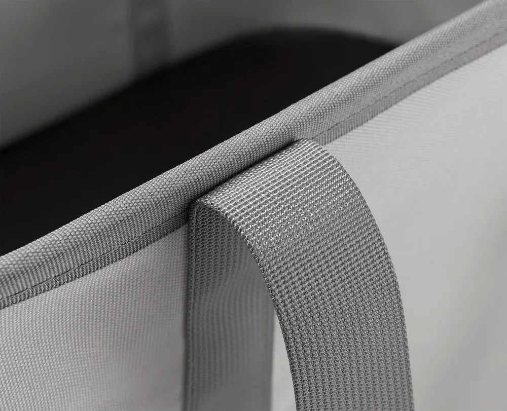 Szürke textil összecsukható szennyeskosár 35 l Duo – Joseph Joseph