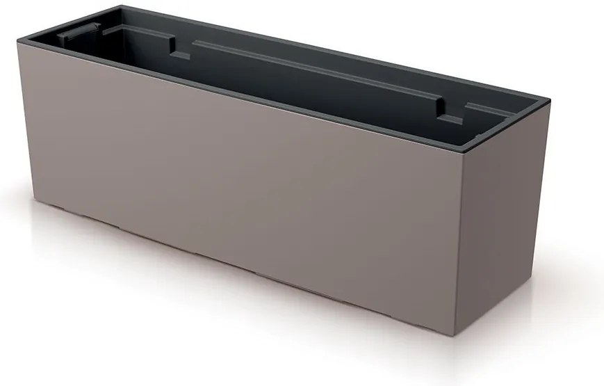 Prosperplast URBI CASE kaspó 77 cm mocca
