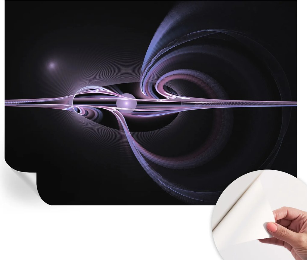 Öntapadós fotótapéta Egyszerű összeszerelés Kozmikus absztrakt 312x219 cm