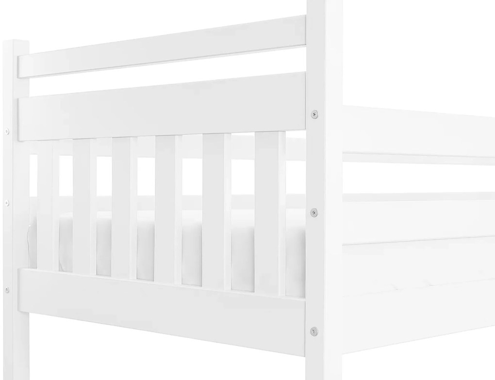 Wilsondo PETRA 5 emeletes ágy pótággyal - fehér Méret: 200x90