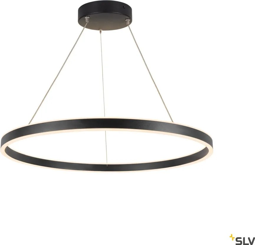 SLV 1004763 ONE Modern Led Függesztett Lámpa Fekete LED IP20