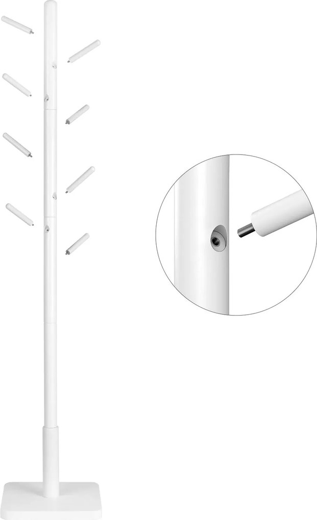 Fehér álló fogas ARBO