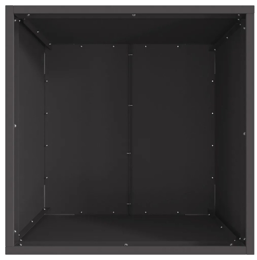 Tűzrakó Fekete 50 x 50 x 38 cm Hidegen hengerelt acél