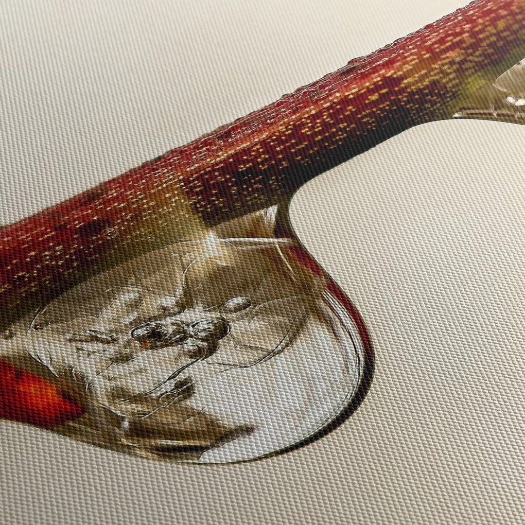 Vízcseppek a faágon képe (90x60 cm)
