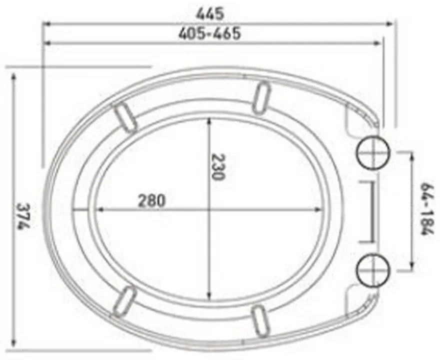 Julia Black univerzális soft-close wc ülőke