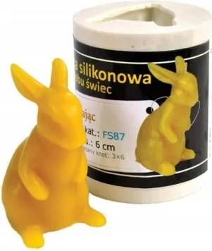 Szilikon öntőforma gyertyákhoz Nyuszi