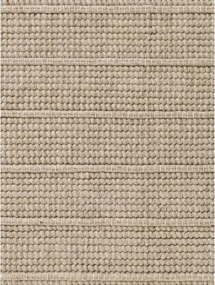 Bézs kézi szövésű gyapjú szőnyeg 80x150 cm Camden Parker – Ted Baker