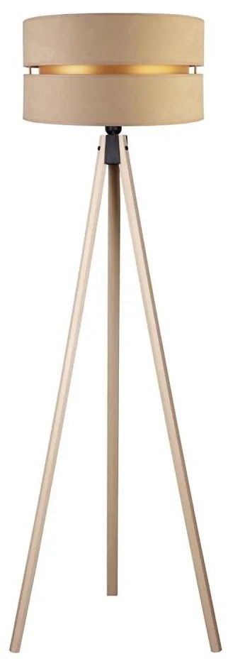 Duolla - Állólámpa DUO 1xE27/60W/230V átm. 44 cm bézs