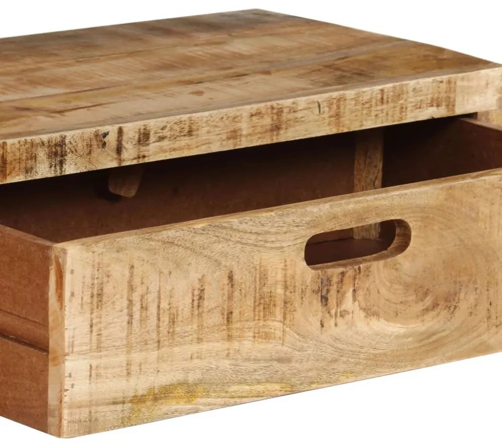 tömör mangófa TV-állvány (118-200) x 30 x 40 cm