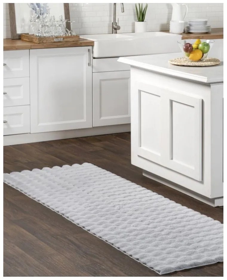 Világosszürke mosható szőnyeg 120x170 cm Bubble Grey – Mila Home