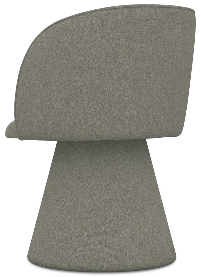 Szürke kárpitozott étkezőfotel Maia – Makamii