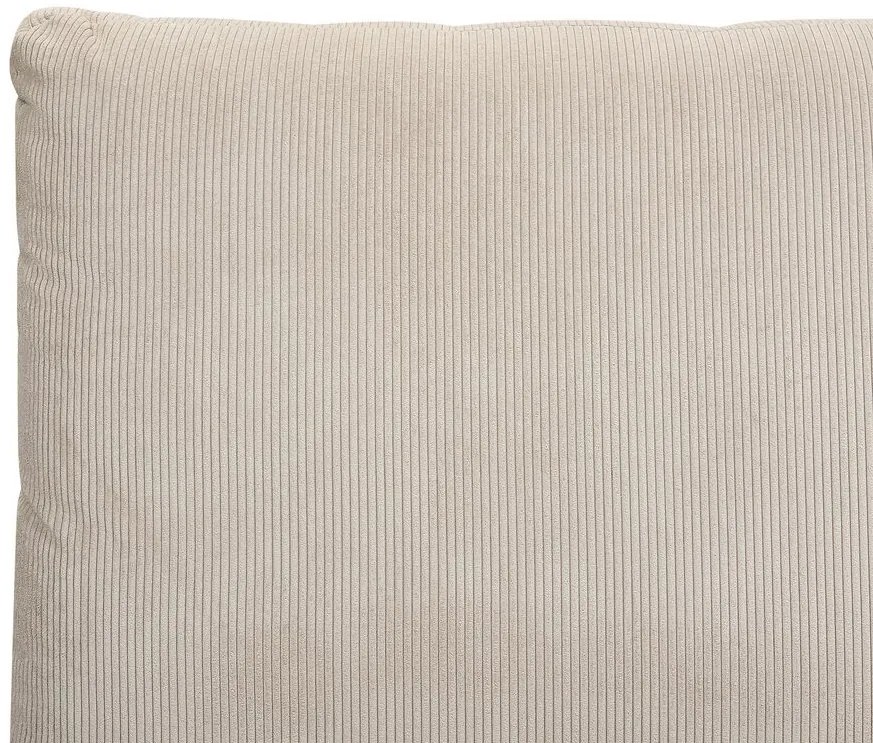 Franciaágy 140 cm Mellody (szürkésbézs) (ágyráccsal). 1081351