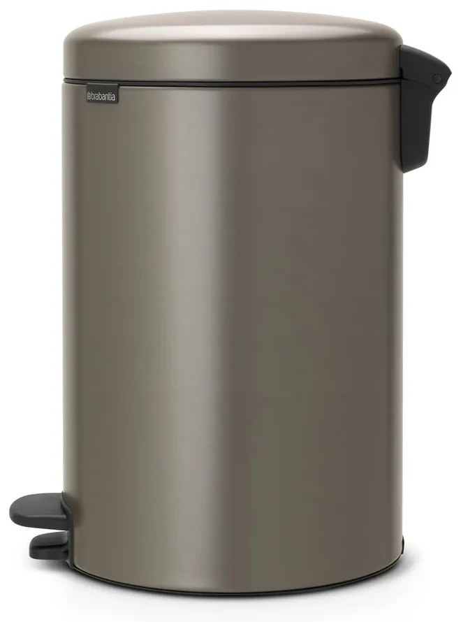 Szürke acél pedálos szemetes 20 l NewIcon – Brabantia