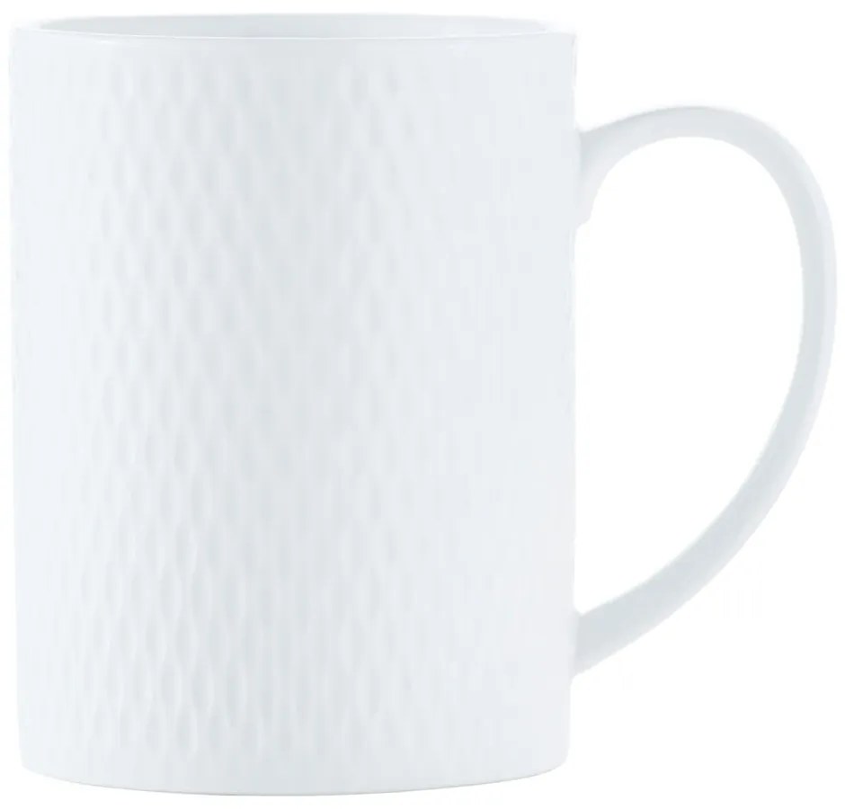 Fehér porcelán bögre 400 ml Diamonds – Maxwell &amp; Williams