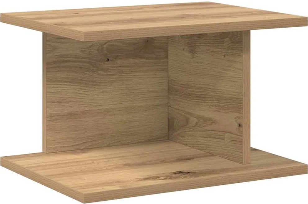 vidaXL Éjjeli asztal Artisan tölgy 40 x 30 x 25 cm Faanyag