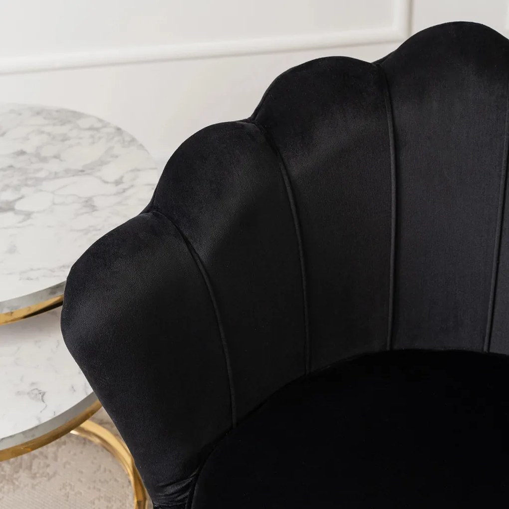 Fotel Szürke Bársony Kárpittal. ANGEL