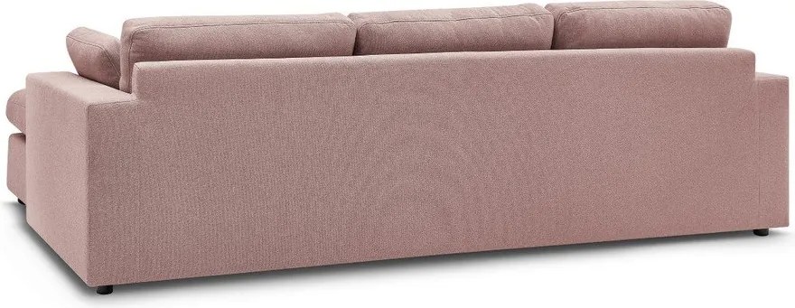 Rózsaszín sarokkanapé Belair – Bobochic Paris