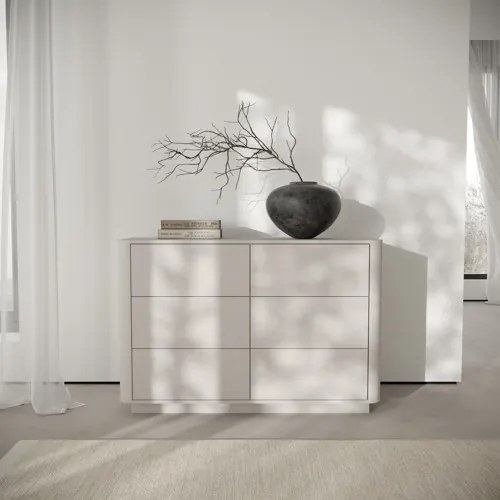 MOCHA CHEST OF DRAWERS 6S