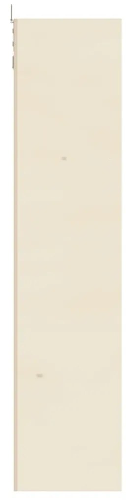 fa gyűjtői vitrin ajtókkal 80x8,5x37 cm