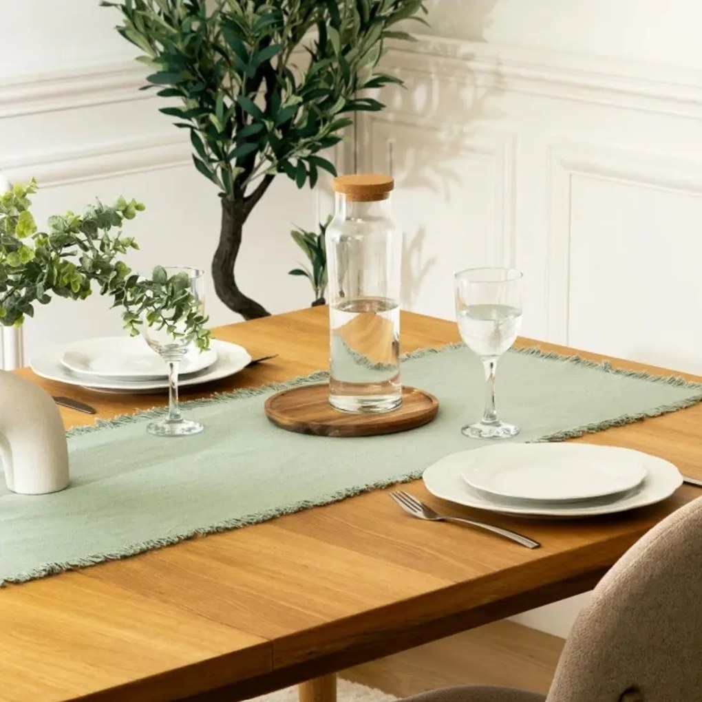 Dekoratív asztali futó MAHA 38x140 cm - több színben Termék színe: Bézs