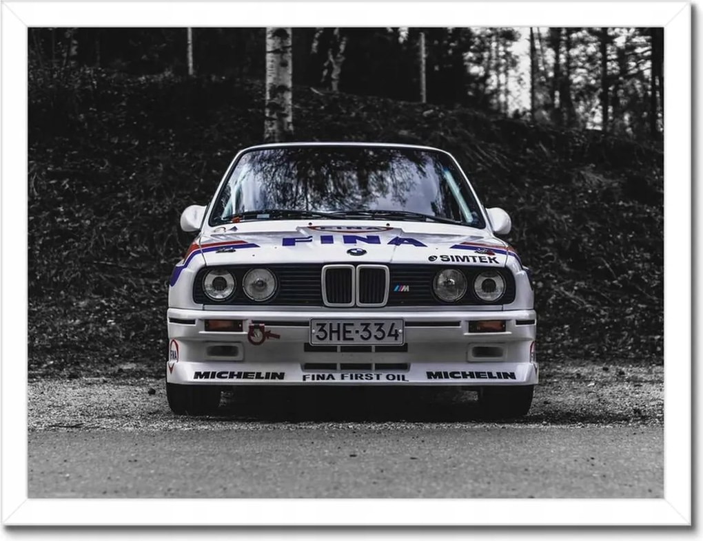 Poszterek keretben 40x30 Bmw Hármas Autó 3er 3