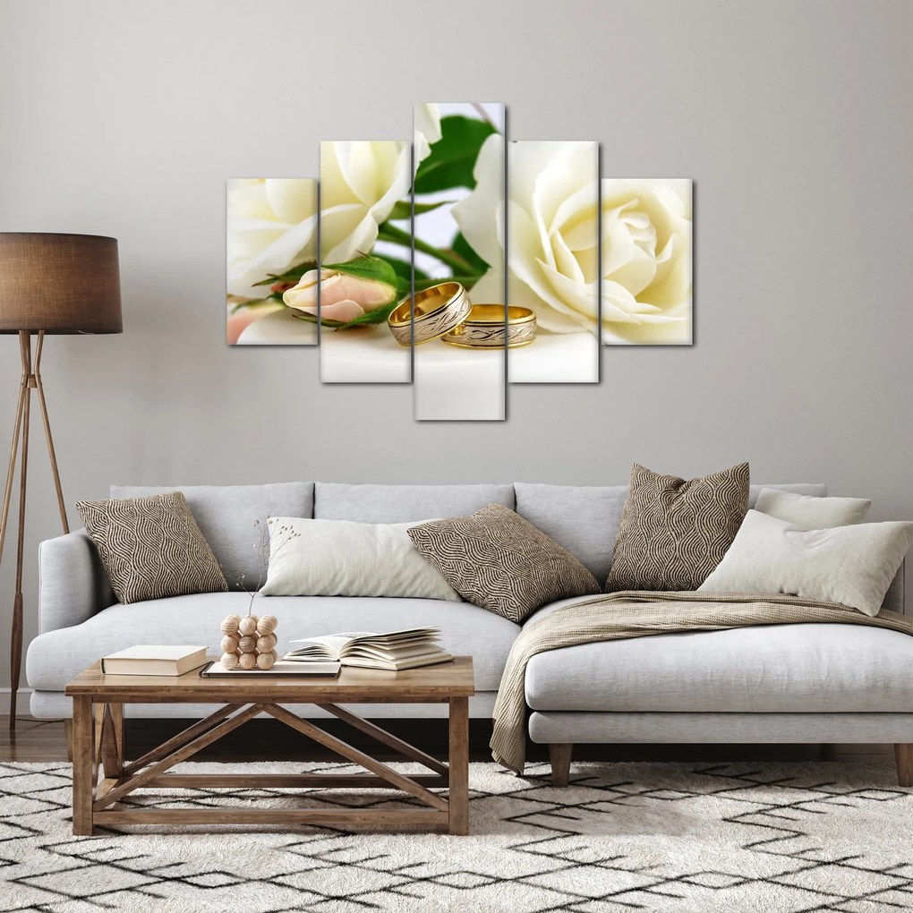 Kép - Esküvő napja (150x105 cm)