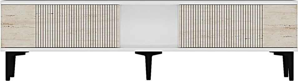 Corsa 150 - White, Travertine