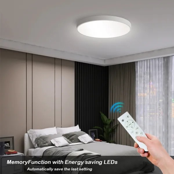 Brilagi-LED Dimmelhető lámpatest POOL SMART LED/60W/230V 50 cm Wi-Fi Tuya+távirányító fehér